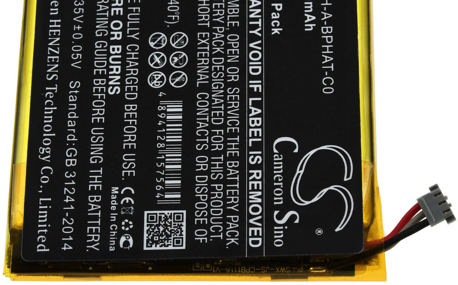 Powery Akku für Gaming Konsole Nintendo Switch Lite, 3,8V, Li-Polymer