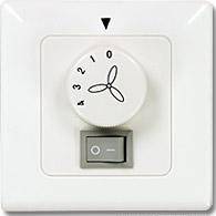 Wand-/Stufenschalter für Deckenventilator mit Licht