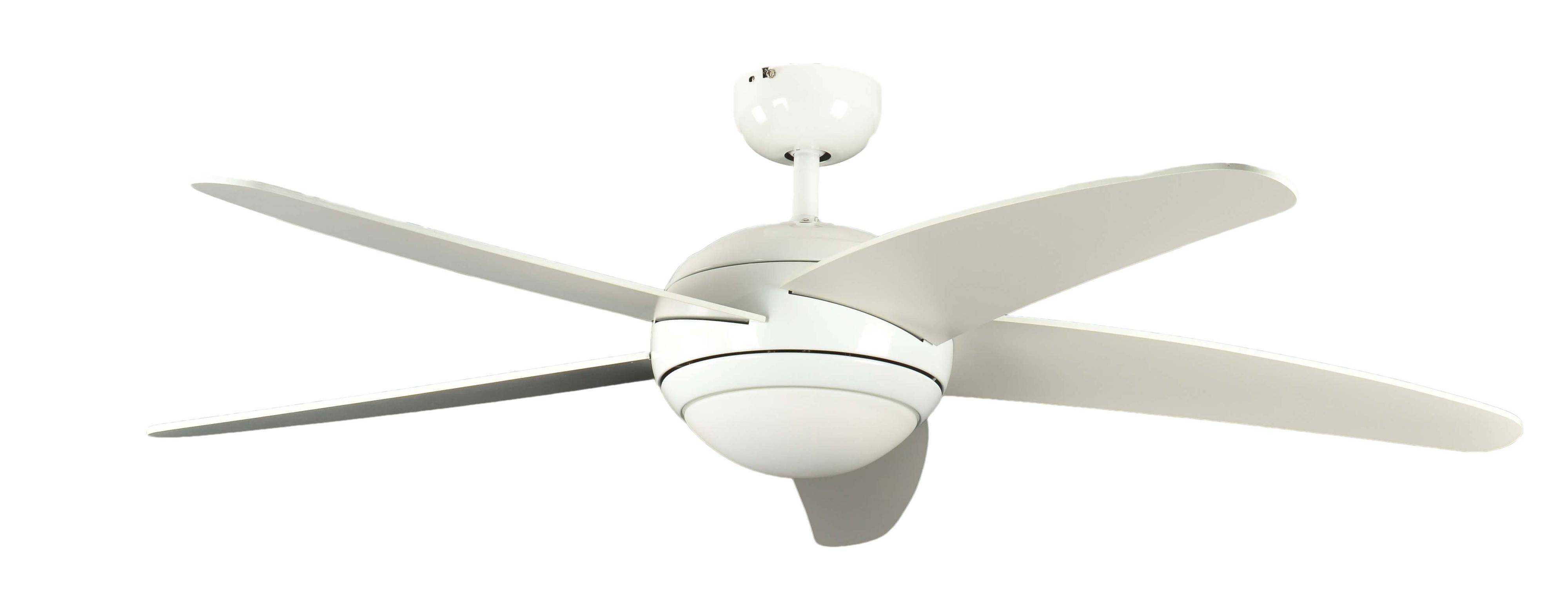 Deckenventilator Melton Weiß mit Licht