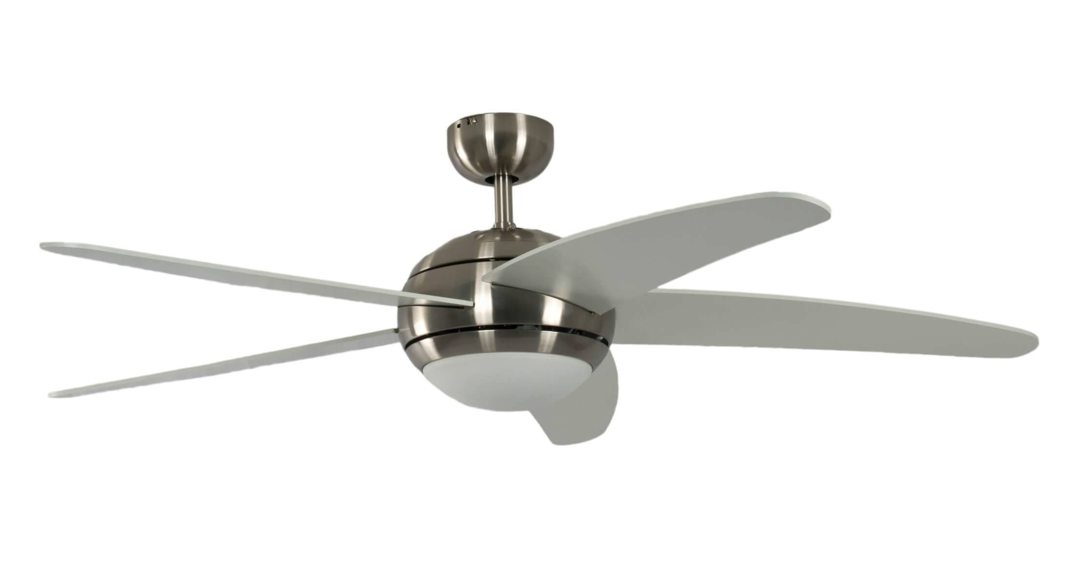Deckenventilator Melton Nickel inklusive Fernbedienung