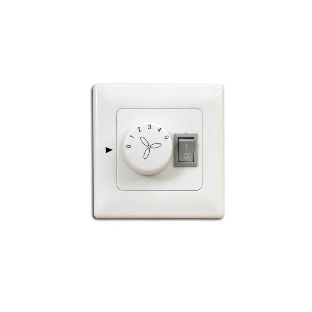 Wand/ Stufenschalter Deckenventilator mit Licht Aufputz