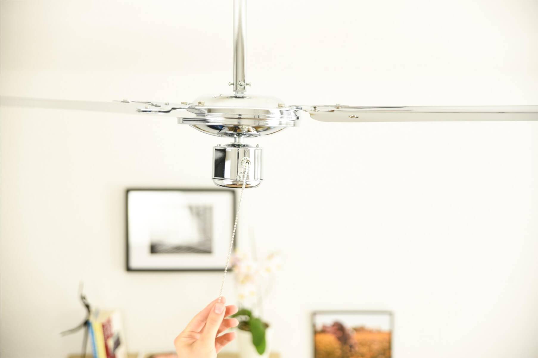 Deckenventilator Zephyr Industrial 122 cm mit Zugkette