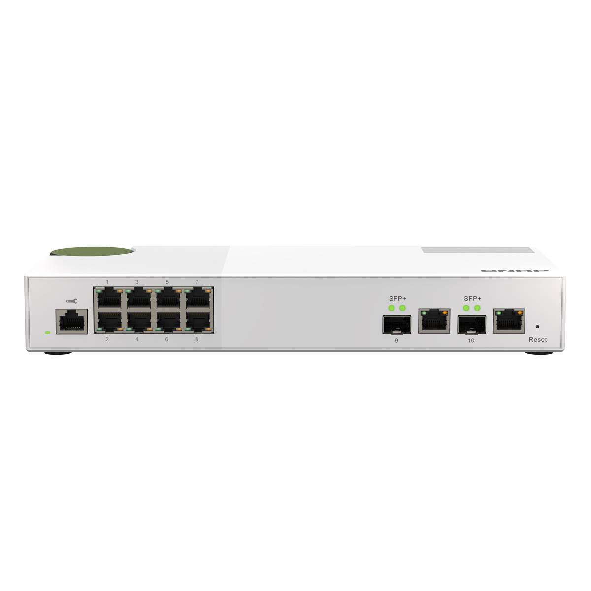Systems QSW-M2108-2C 10-Port Smart Managed Switch 8x 2.5GbE RJ45 - 2x 10GbE SFP+ RJ45 Combo