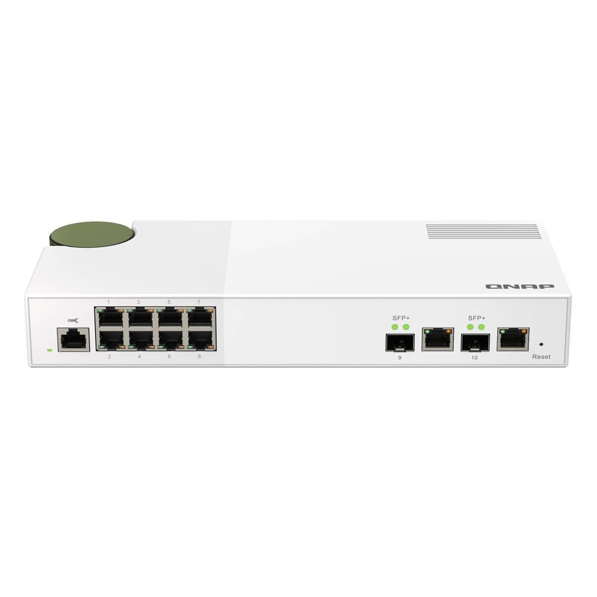 Systems QSW-M2108-2C 10-Port Smart Managed Switch 8x 2.5GbE RJ45 - 2x 10GbE SFP+ RJ45 Combo