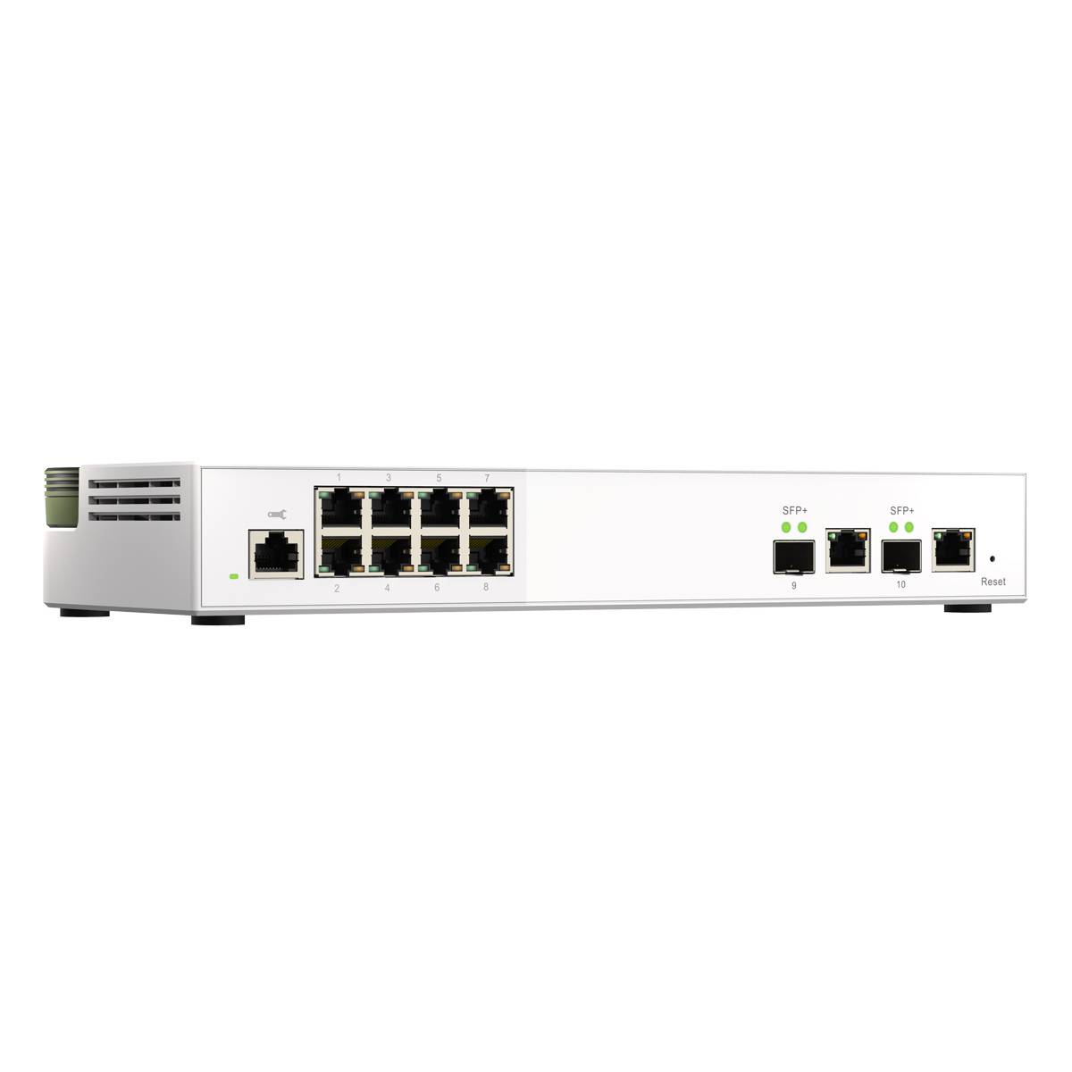 Systems QSW-M2108-2C 10-Port Smart Managed Switch 8x 2.5GbE RJ45 - 2x 10GbE SFP+ RJ45 Combo