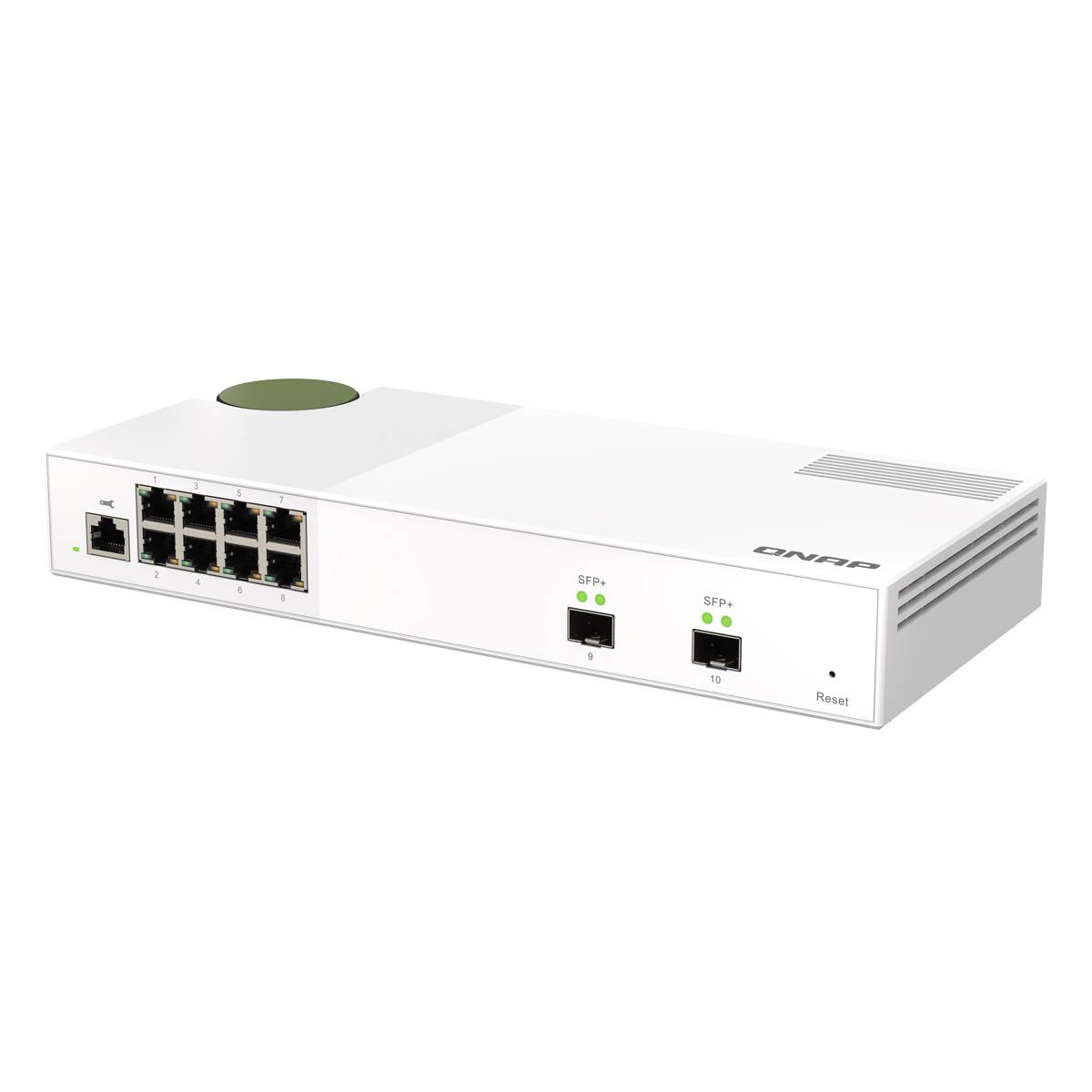 Systems QSW-M2108-2S Web Managed Switch 2x 10 Gigabit Ethernet SFP+- 8x 2,5 Gigabit Ethernet