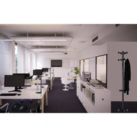 UNILUX Garderobenständer Accueil 100340698 175cm 8Haken gr UNILUX Garderobenständer Accueil 100340698 175cm 8Haken gr