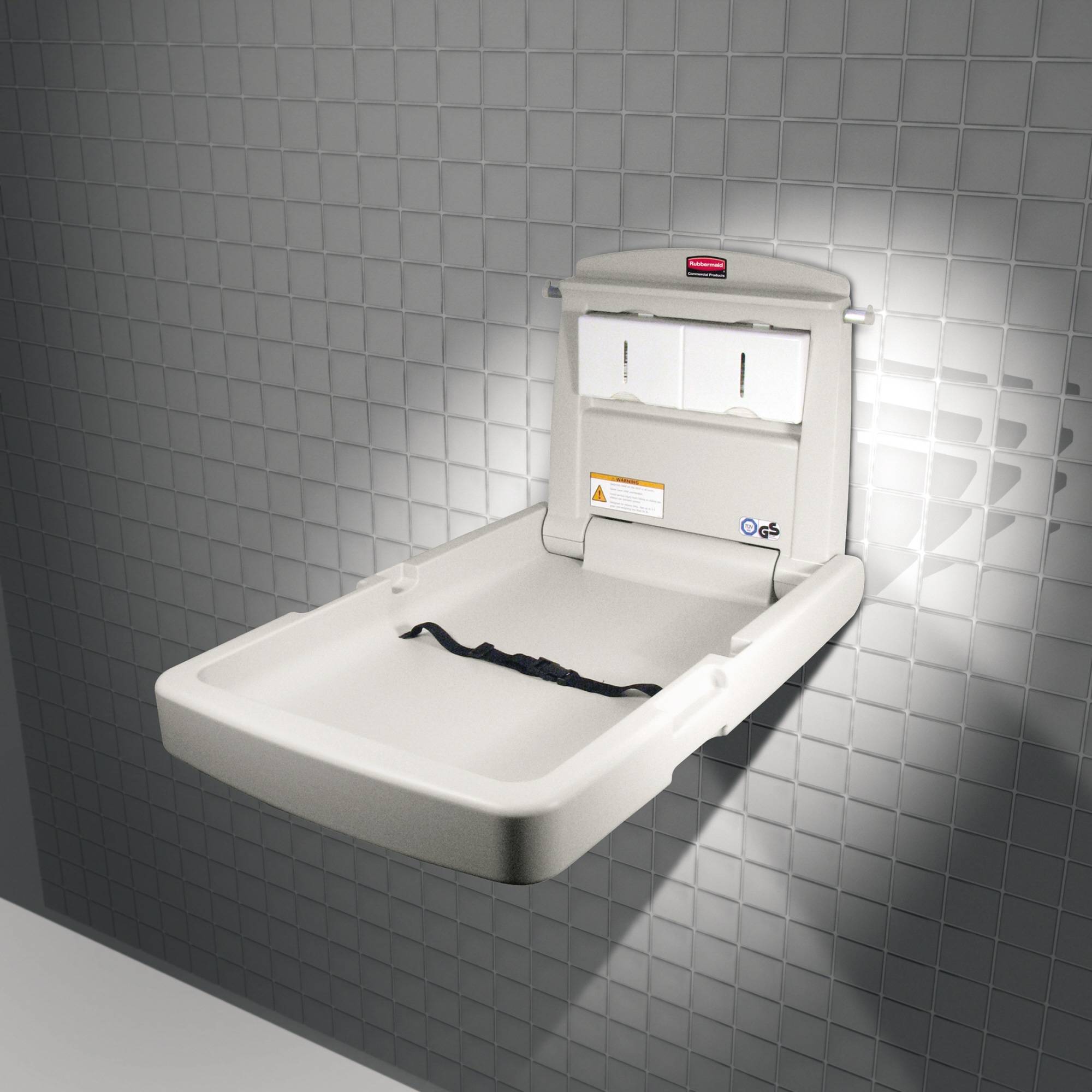 Rubbermaid Baby-Wickelstation FG781988LPLAT vertikal