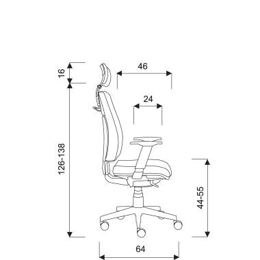 Hammerbacher Bürodrehstuhl Premium VSDP1/D schwarz