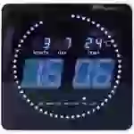 UNILUX LED-Uhr FLO 400124566 schwarz UNILUX LED-Uhr FLO 400124566 schwarz