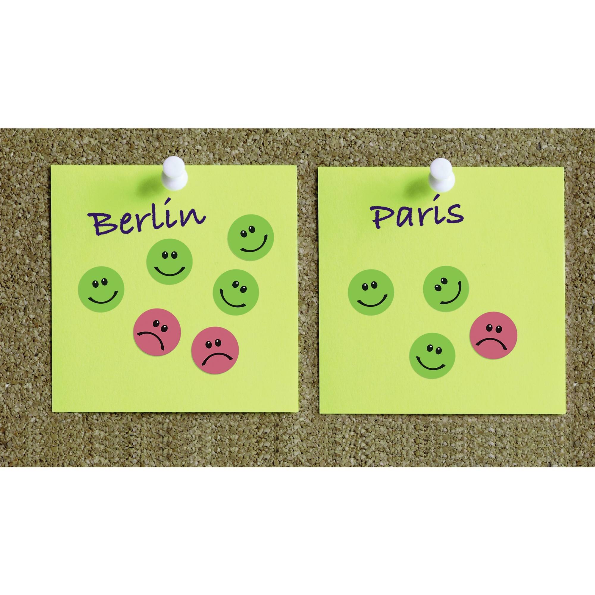 Avery Zweckform Etikett Gesicht 3859 19mm rot 250 St./Rolle