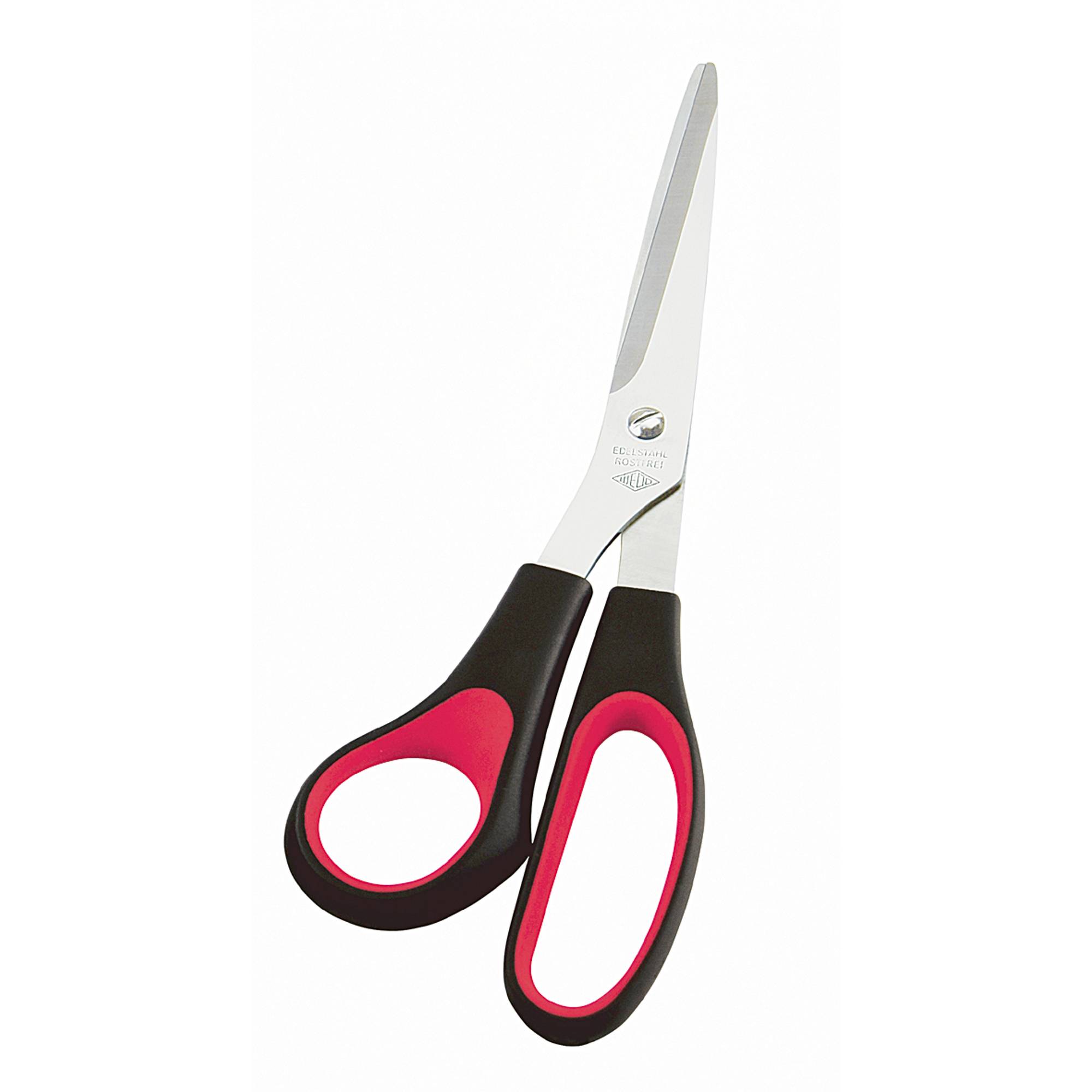 WEDO Universalschere 97681 21cm für Linkshänder Edelstahl sw/rt