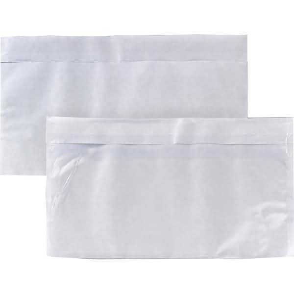 Dokumententasche 00014030 DIN lang haftklebend transparent 1.000 Stück