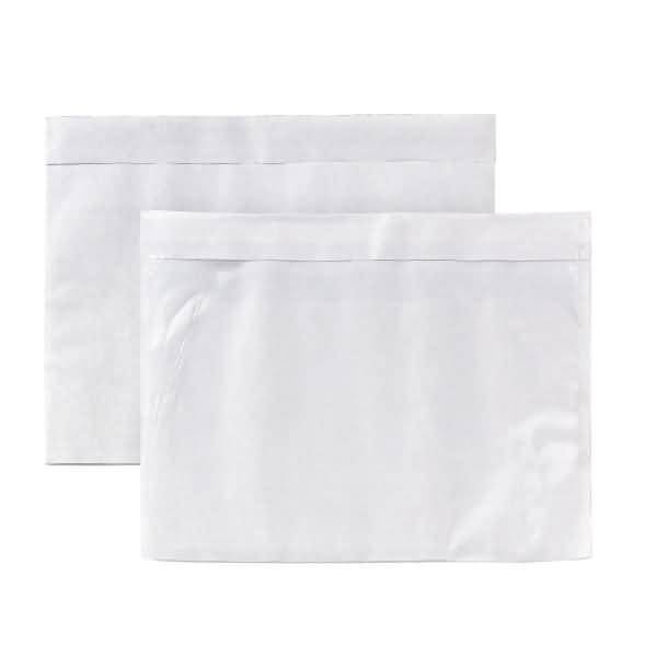 Dokumententasche 00014032 DIN C5 haftklebend transparent 500 Stück
