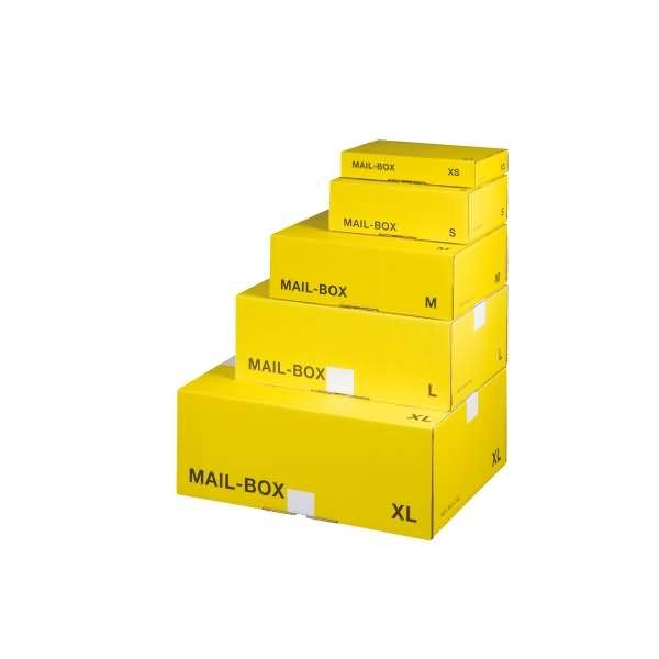Versandkarton 00069069 331x241x104mm gelb 20 Stück