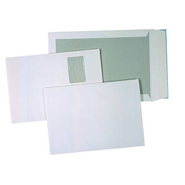 BONG Versandtasche 00014608 B4 Papprückwand hk 120g weiß