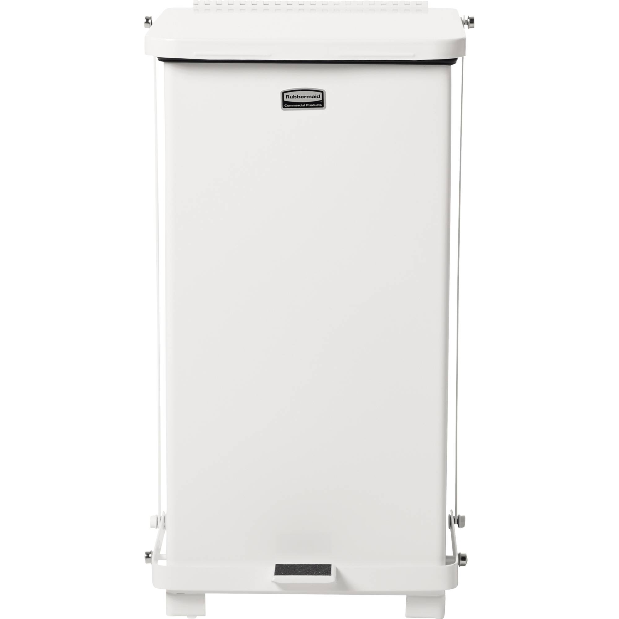 Rubbermaid Abfallbehälter Defender FGST12EPLWH 45l weiß