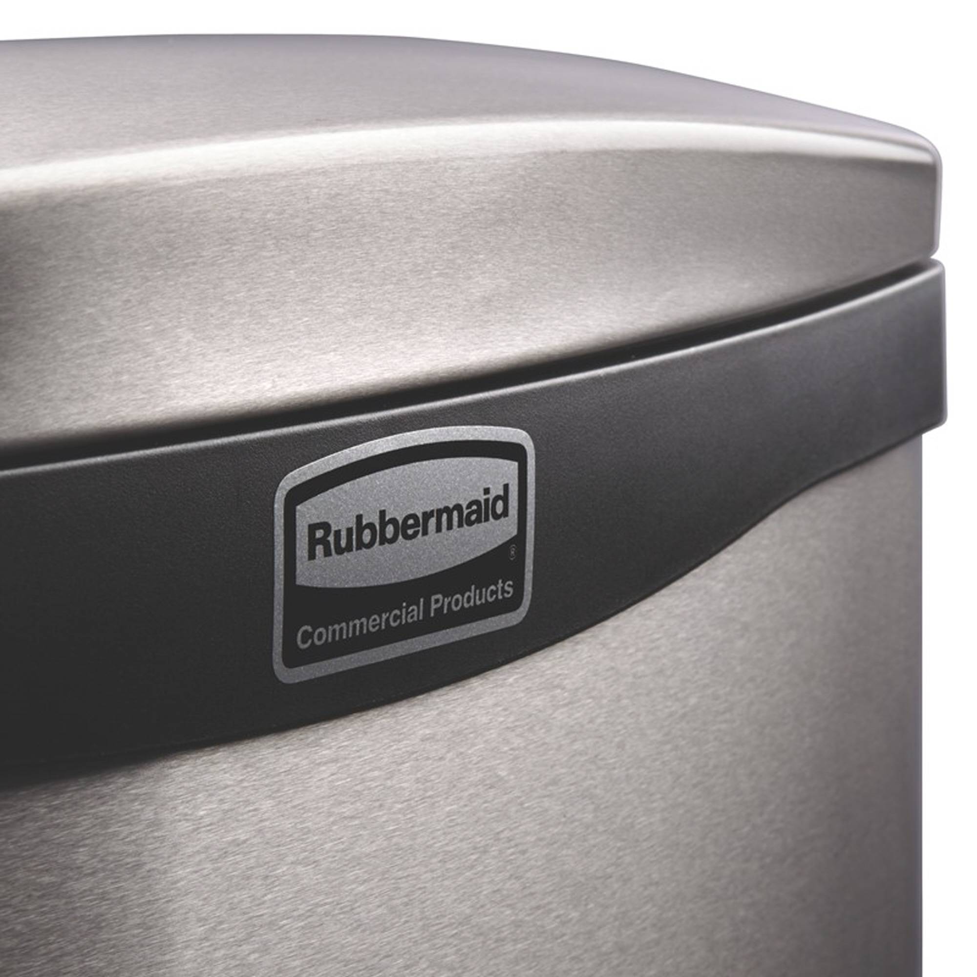 Rubbermaid Tretabfalleimer Slim Jim 1901999 Metall 90l