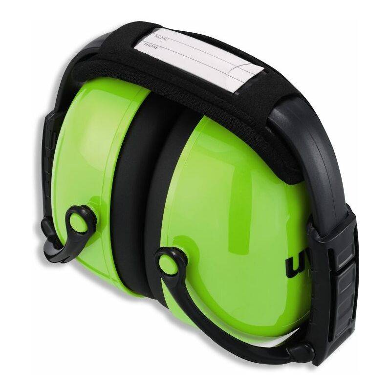 uvex Kapsel-Gehörschutz K2, faltbar, neongrün