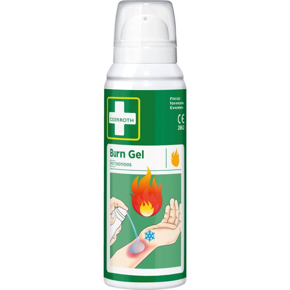 CEDERROTH Burn Gel, zum Aufsprühen, für kleinere Verbrennungen, 100ml/Flasche