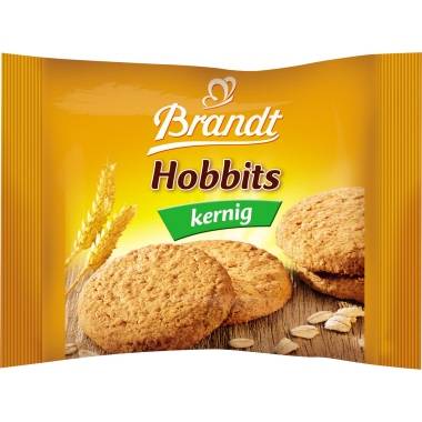 Brandt Gebäck Hobbits Kernig 29740 1.368g 60x2 St./Pack.