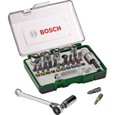 BOSCH Bit-Set Accessories Promoline 2607017160 27teilig