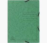 Exacompta 55403E, Zeichenmappe, A4, Pressspan, Grün, Porträt, 250 Blätter