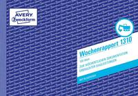 Avery Zweckform - Wochenbericht - 100 Blatt - A5