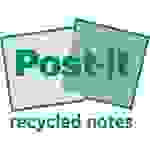 Post-it Haftnotiz Recycling Notes 654-RCP10 76x76mm sort. 10St.