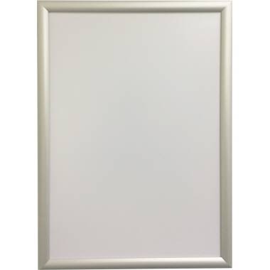 Deflecto Wandprospekthalter SFA2S A2 Klapprahmen silber