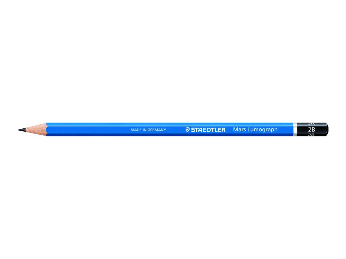 STAEDTLER Mars Lumograph - Bleistift - 2B - 2