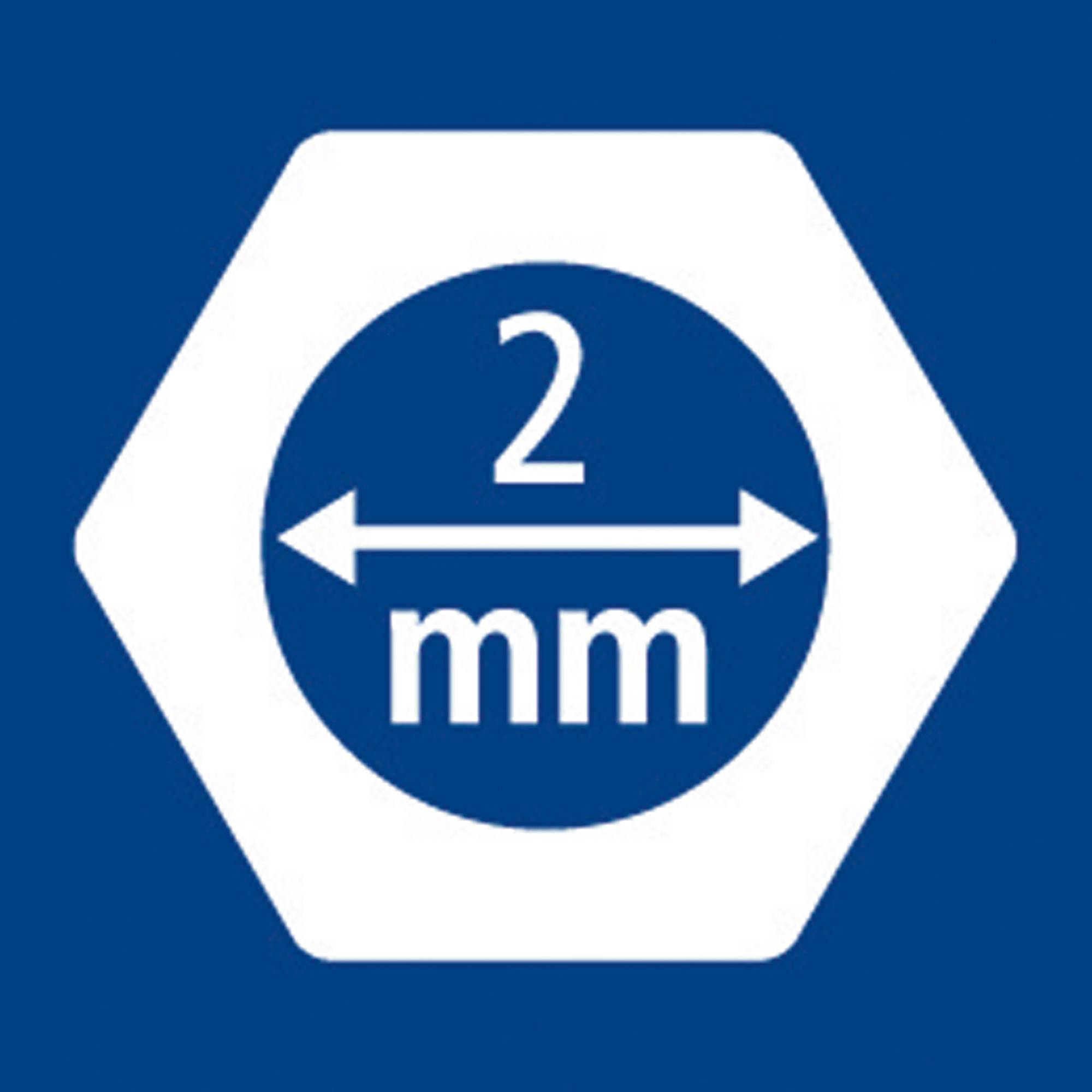 STAEDTLER Bleistift Mars Lumograph 100-H 17,5cm H Schaft blau