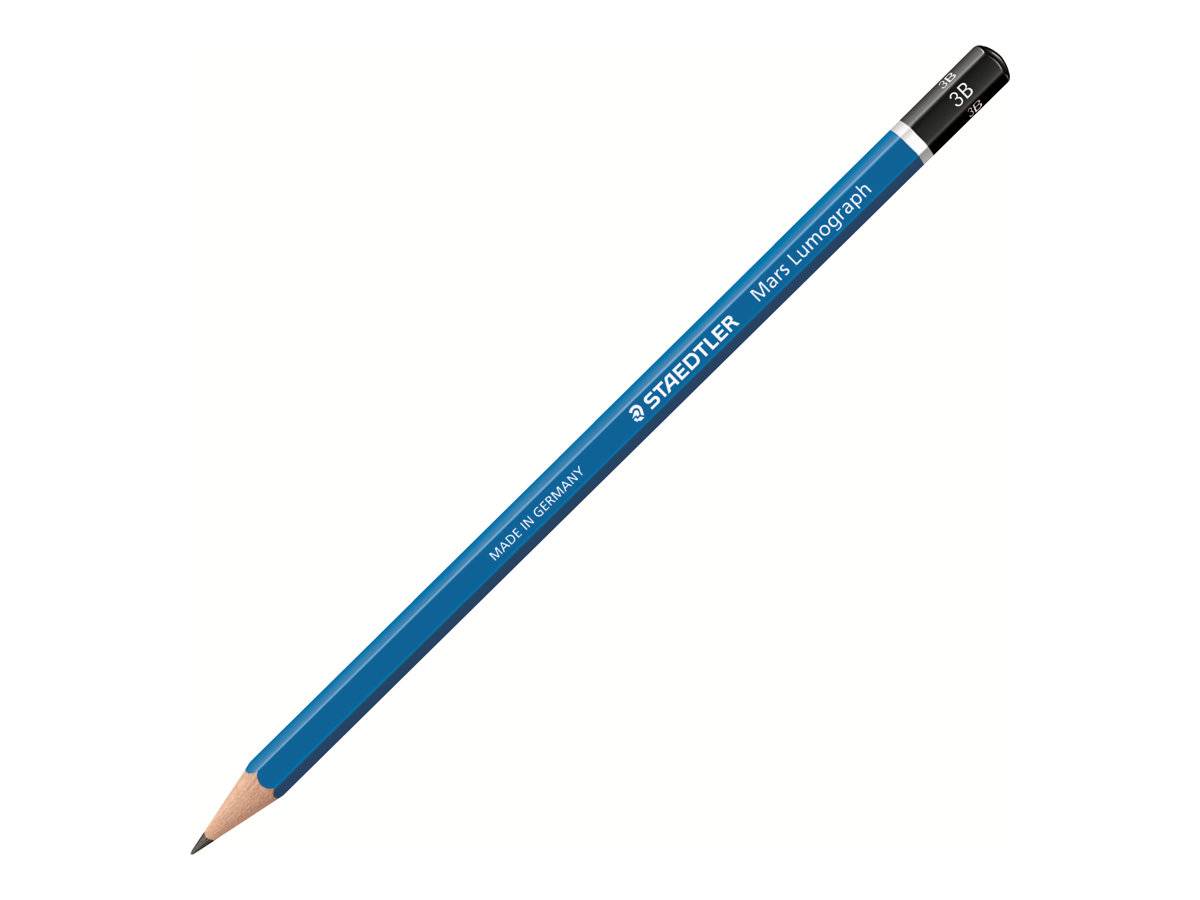 STAEDTLER Mars Lumograph - Bleistift - 3B - 2 mm (Packung mit 12)