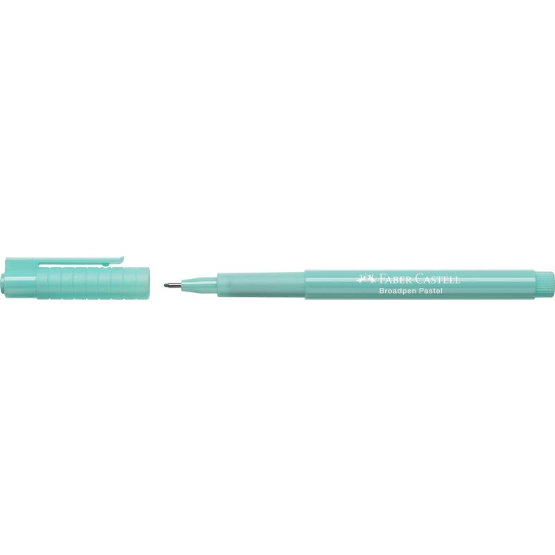 FABER-CASTELL Fineliner BROADPEN Pastell, pastelltürkis