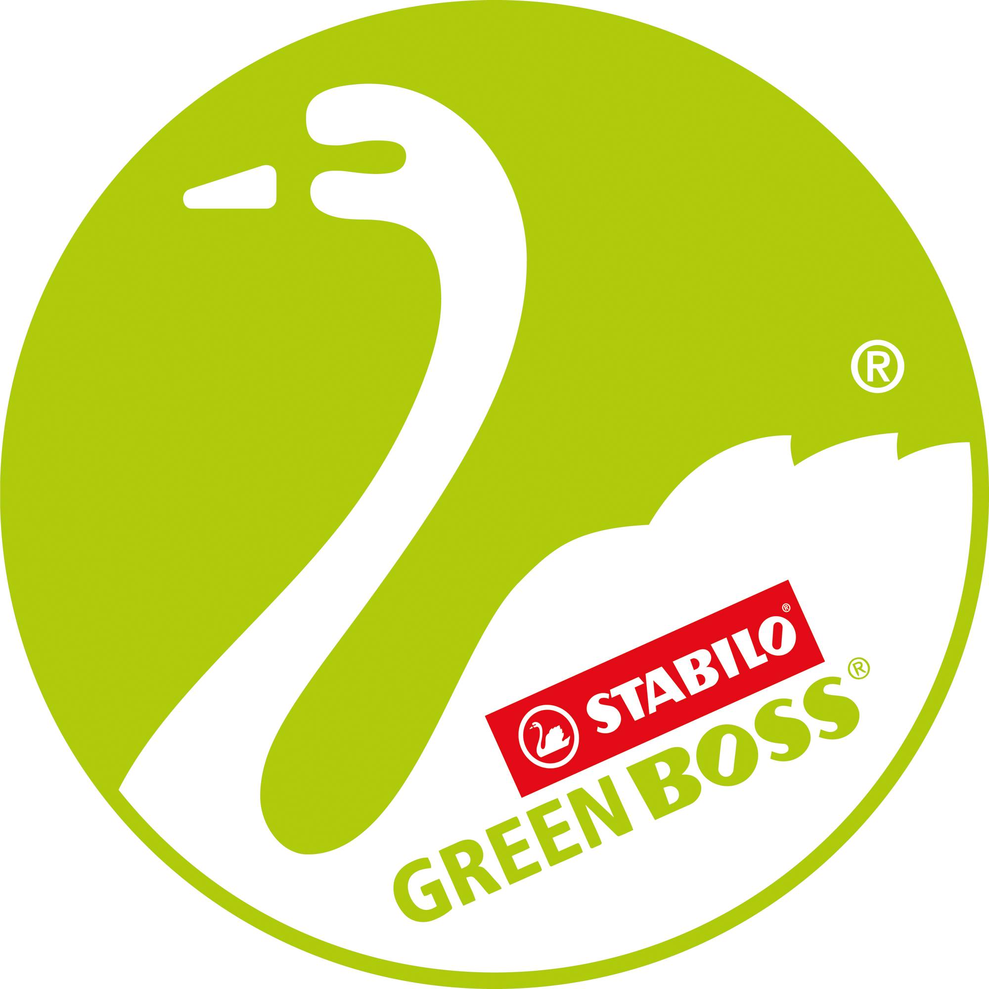 STABILO Textmarker GREEN BOSS 6070/4 2-5mm sortiert 4 St./Pack.