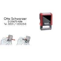 trodat Textstempelautomat Printy 4910 4.0, 3-zeilig, schwarz