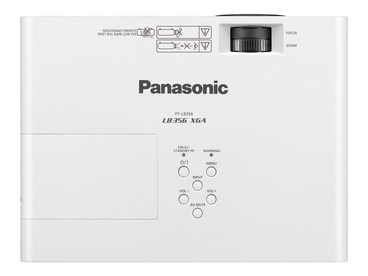 Panasonic PT-LB356 - 3-LCD-Projektor - tragbar - 3300 lm - XGA (1024 x 768)