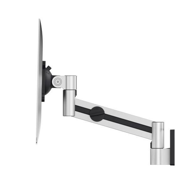 Durable 509023, 8 kg, 53,3 cm (21 Zoll), 96,5 cm (38 Zoll), 100 x 100 mm, Höhenverstellung, Silber