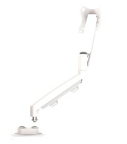 Fellowes Eppa, Klemme, 8 kg, 99,1 cm (39 Zoll), 100 x 100 mm, Höhenverstellung, Weiß