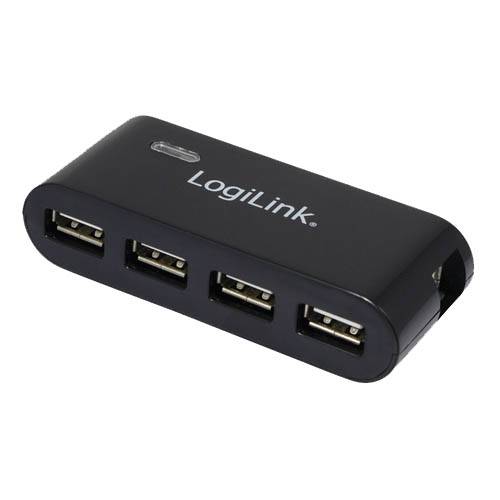 LogiLink USB 2.0 Hub 4-Port - Hub - 4 x USB 2.0