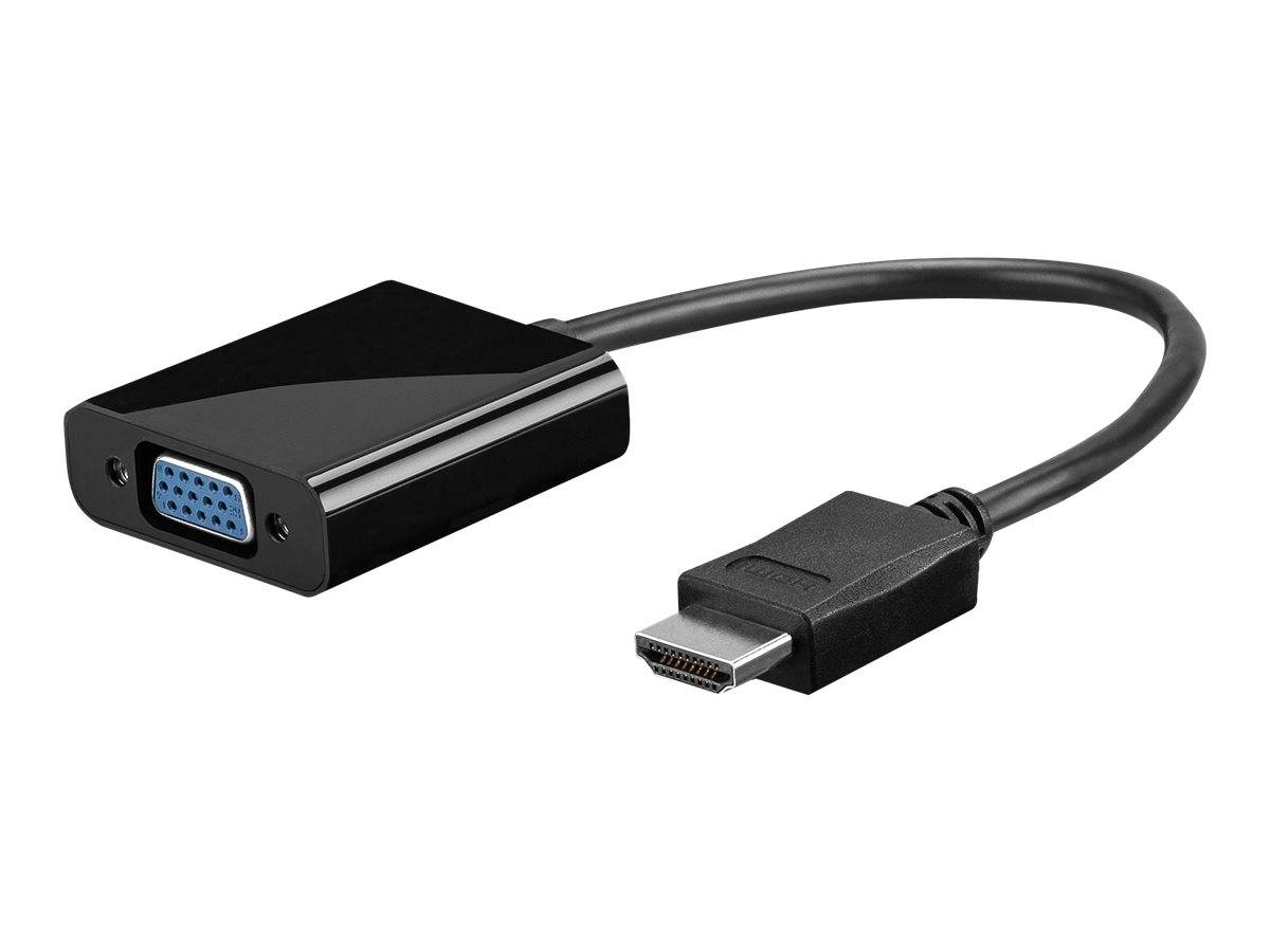 WENTRONIC - goobay - Videokonverter - HDMI - VGA - Schwarz