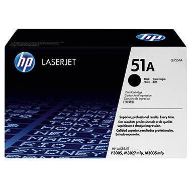 HP Toner Q7551A 51A 6.500Seiten schwarz