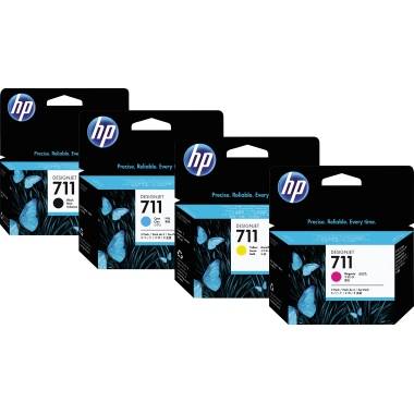 HP Tintenpatrone CZ135A 711 magenta 3x29ml 3 St./Pack.