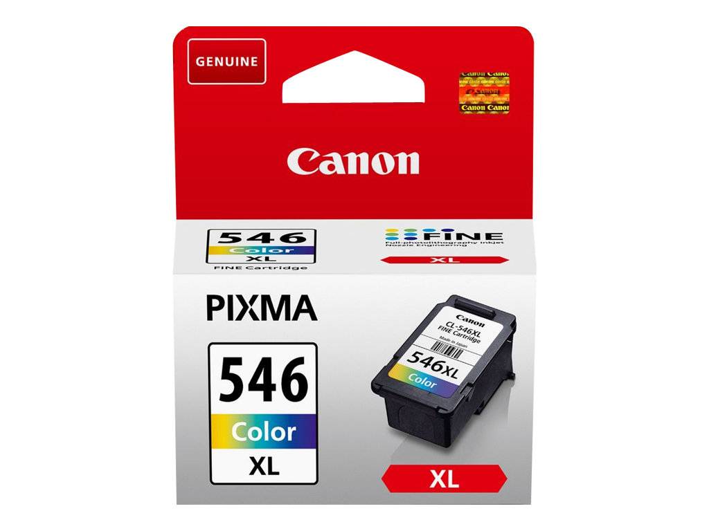 Canon CL-546XL - 13 ml - Hohe Ergiebigkeit - Farbe (Cyan, Magenta, Gelb)