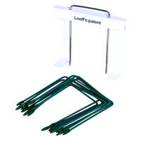 Fellowes Archivboy Mini, Grün, Weiß, Metall, 130 mm, 40 mm, 150 mm, 190 g