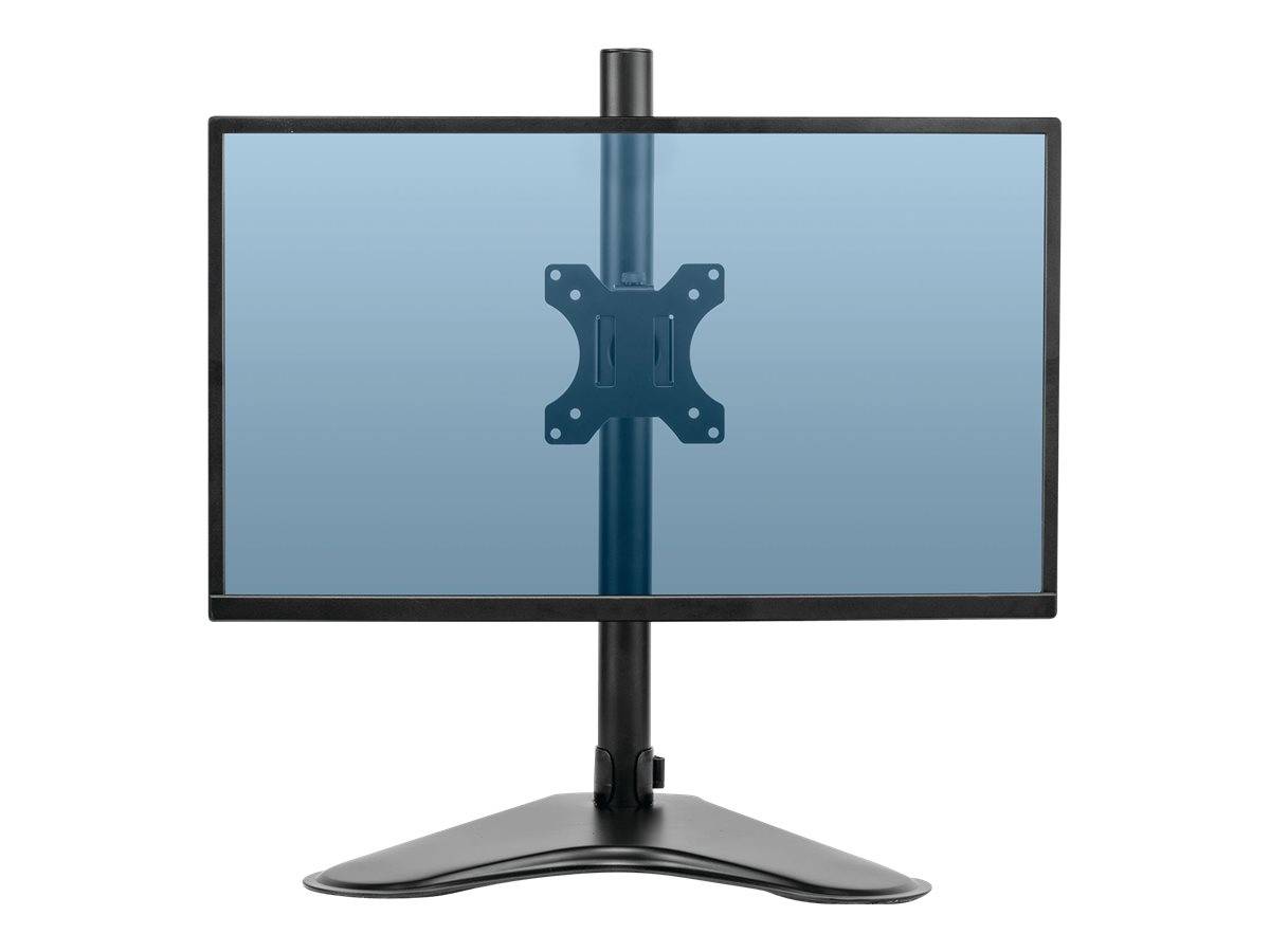 Fellowes Professional Series Single Freestanding Monitor Arm - Befestigungskit - für Monitor - Kunststoff, Aluminium, St