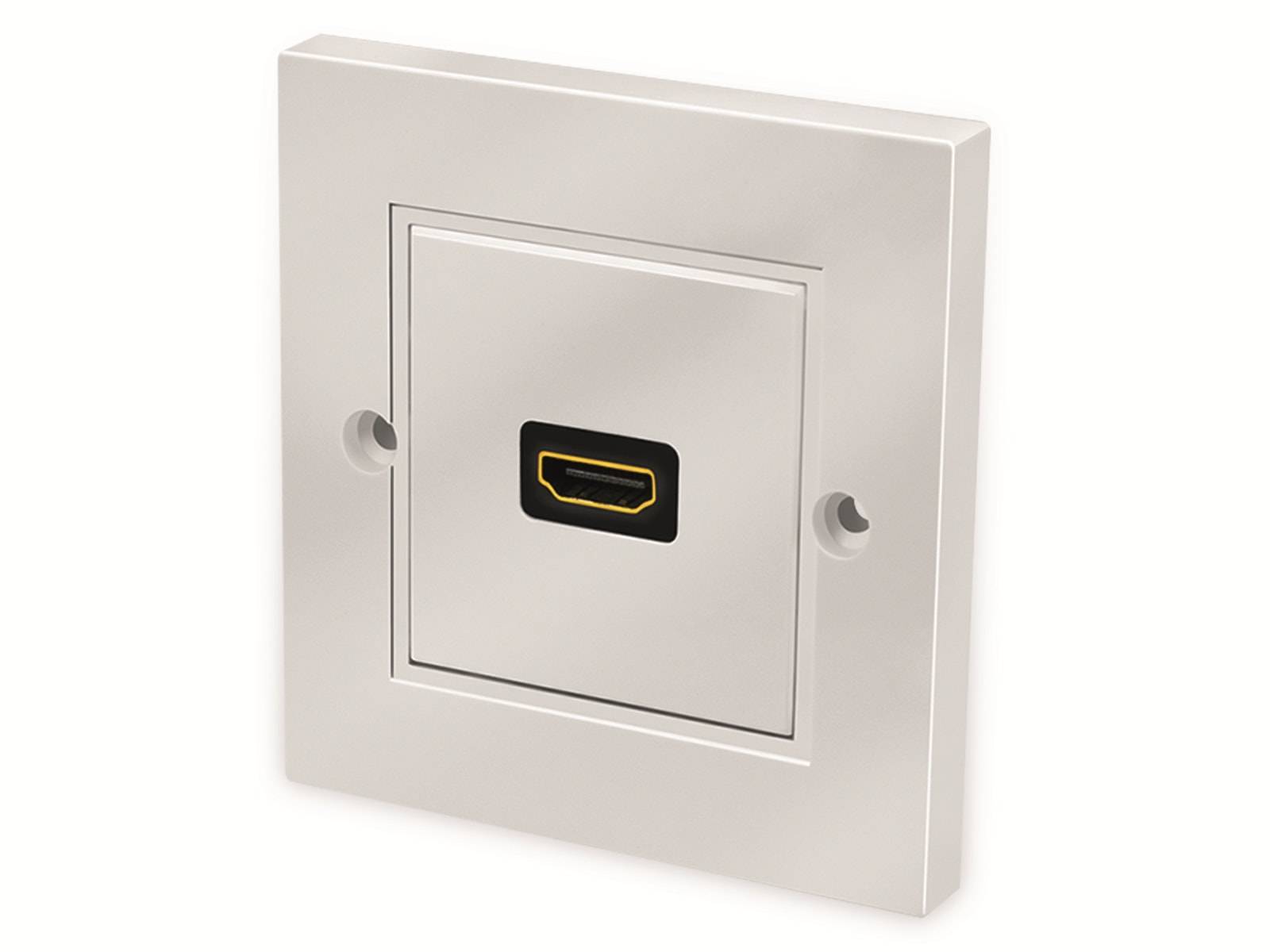 LOGILINK HDMI-Wanddose 1-Port, weiß