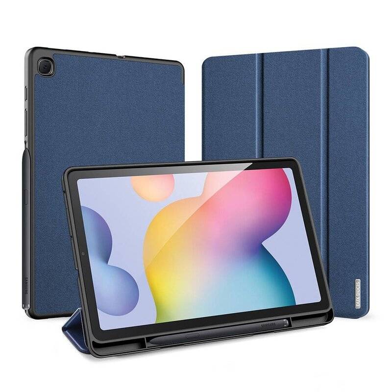 Buch Tasche Hartschale mit Smart Sleep Standfunktion kompatibel mit SAMSUNG GALAXY TAB S6 Lite 10.4 (P610) Tablet Hülle Etui Brieftasche Schutzhülle
