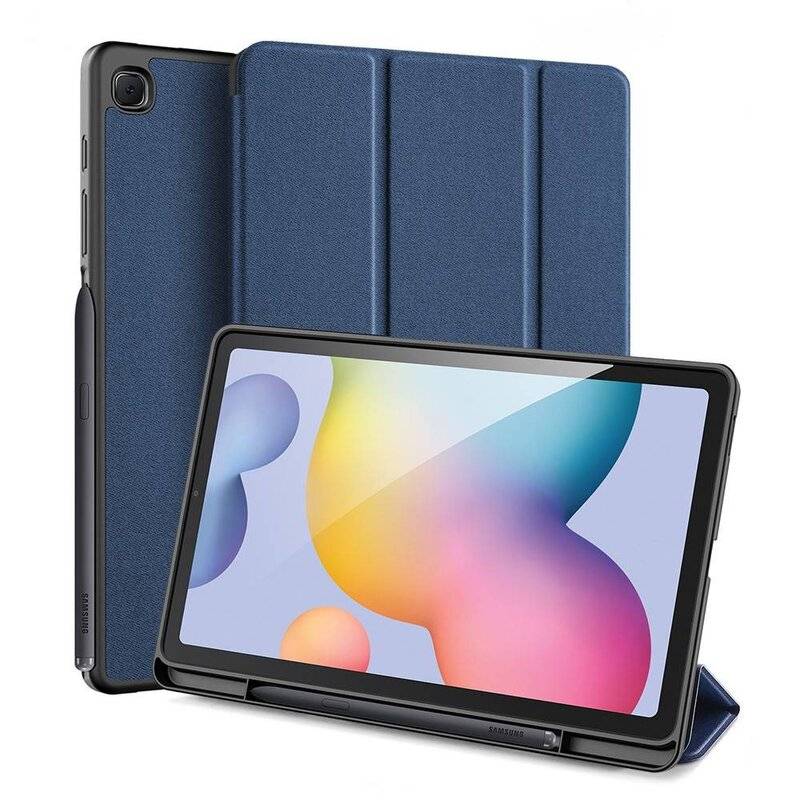 Buch Tasche Hartschale mit Smart Sleep Standfunktion kompatibel mit SAMSUNG GALAXY TAB S6 Lite 10.4 (P610) Tablet Hülle Etui Brieftasche Schutzhülle