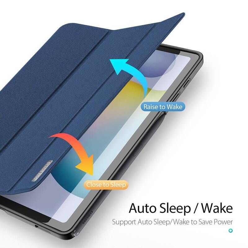 Buch Tasche Hartschale mit Smart Sleep Standfunktion kompatibel mit SAMSUNG GALAXY TAB S6 Lite 10.4 (P610) Tablet Hülle Etui Brieftasche Schutzhülle